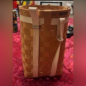 Mountain Hardwear Woven Tan Backpack with Cream Straps